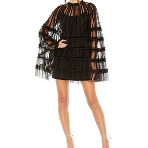 Elegant Black Lace Dress